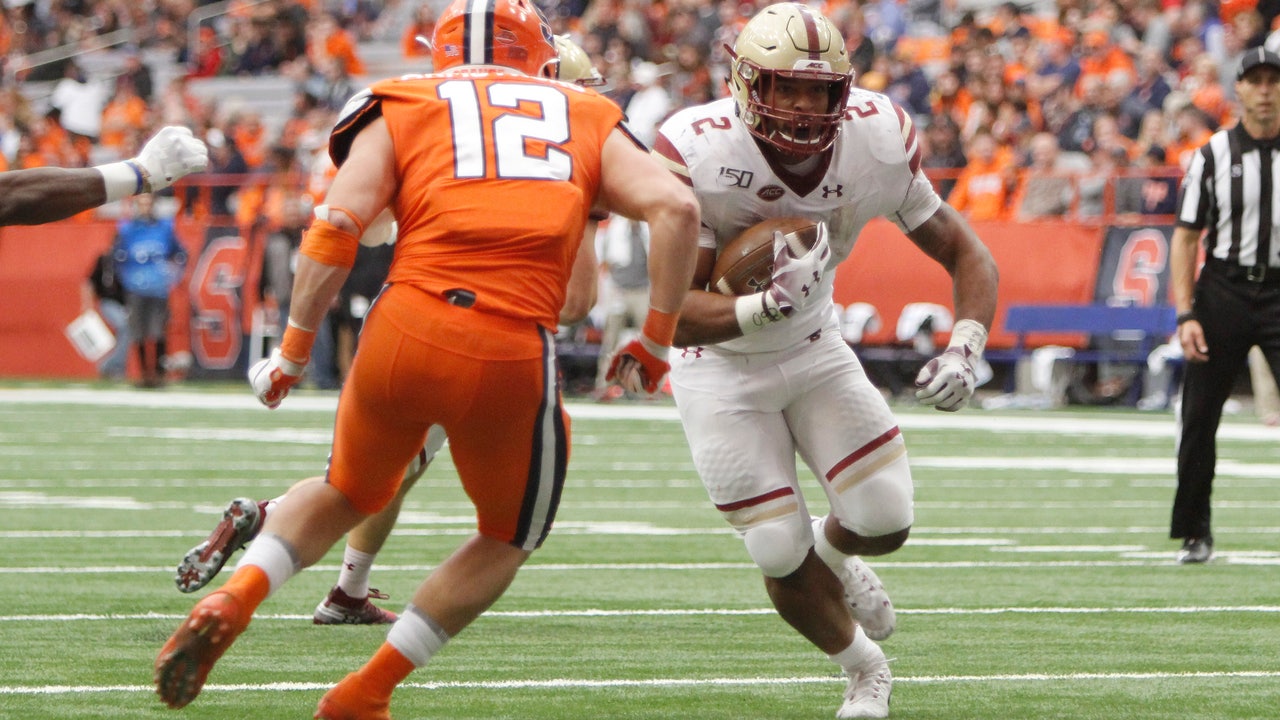 Boston College beats Syracuse 58-27